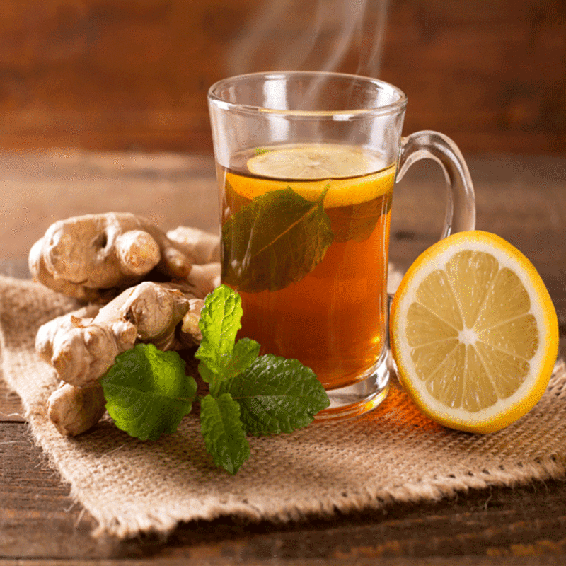 ginger lemon tea