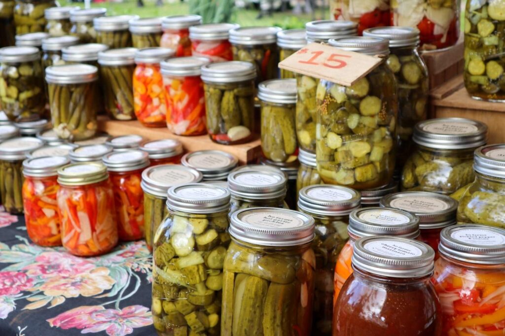 fermented pickles