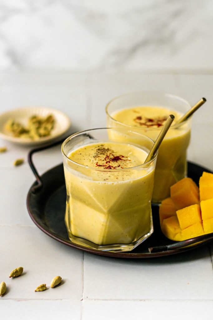 healthy mango lassi 7